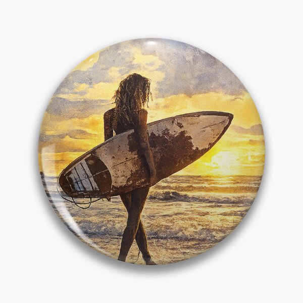Item preview, 2026 Dawn Patrol Surfer Girl designed and sold by gotucoveredart.