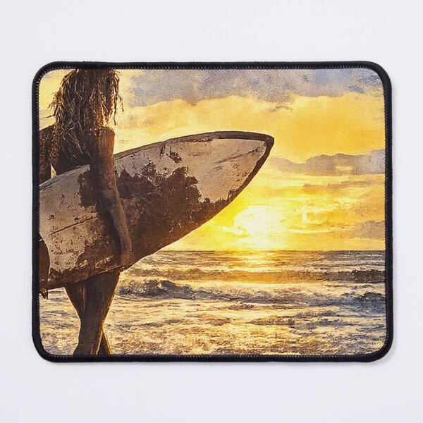 Item preview, 2026 Dawn Patrol Surfer Girl designed and sold by gotucoveredart.