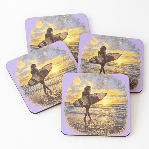Item preview, 2026 Dawn Patrol Surfer Girl designed and sold by gotucoveredart.