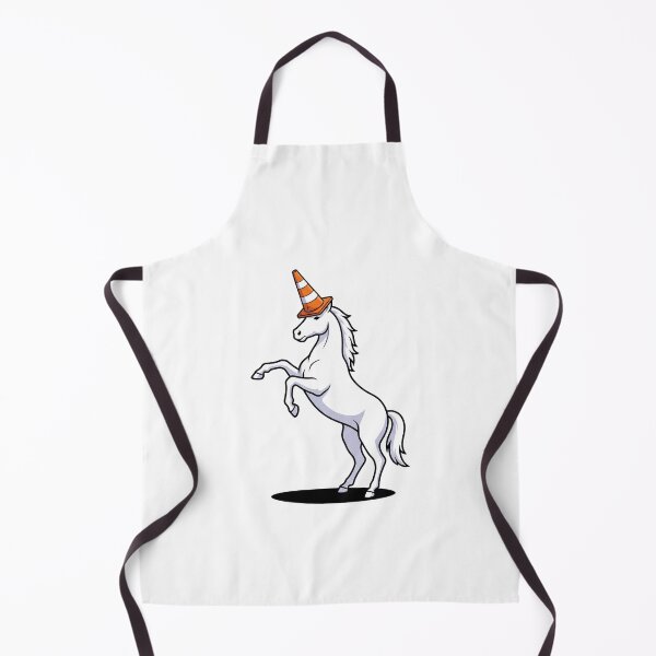 Item preview, Funny DIY Unicorn Horse With Traffic Cone designed and sold by Rare By Hero.