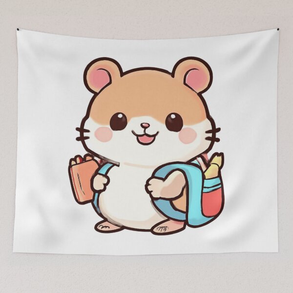 Item preview, Happy Hamster Student designed and sold by foryouandyours.