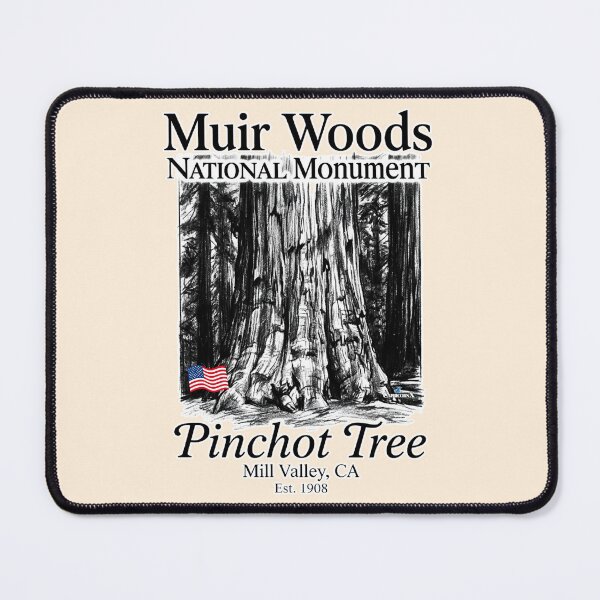 Item preview, Muir Woods Pinchot Tree Redwood designed and sold by EvergreenPark - Tee Studio.