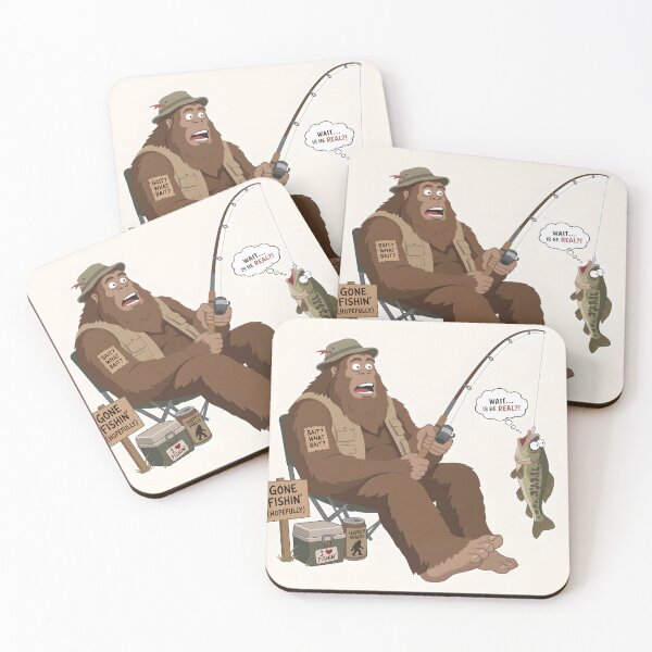 Item preview, Bigfoot Fishing designed and sold by DesignsbyTBone.