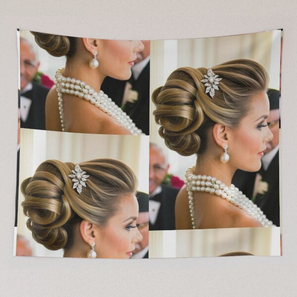 Item preview, Beauty - Elaborate Bun, Refined Female Portrait designed and sold by Beat-It.