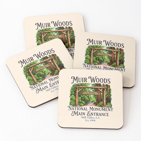 Item preview, Muir Woods CA National Monument designed and sold by EvergreenPark - Tee Studio.