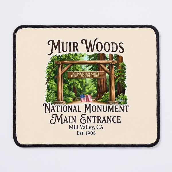 Item preview, Muir Woods CA National Monument designed and sold by EvergreenPark - Tee Studio.