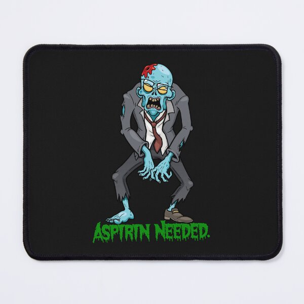 Item preview, Zombie shot to the head needing Aspirin. designed and sold by GEEZER.