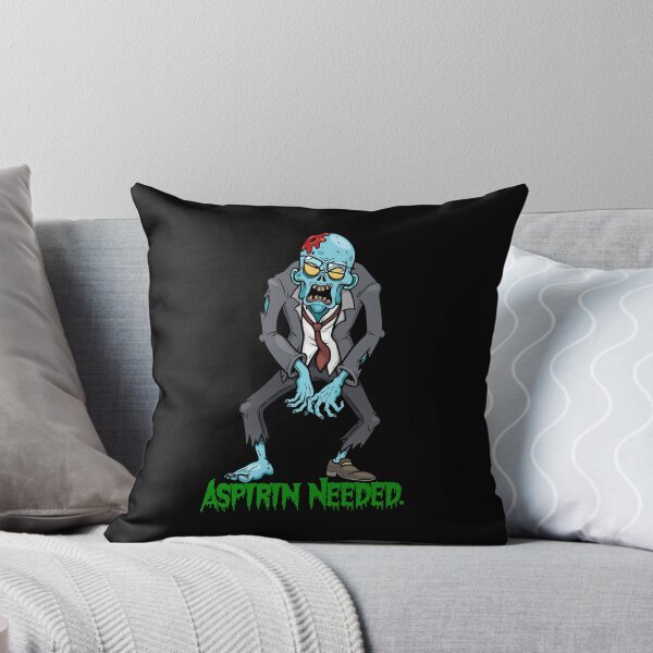 Item preview, Zombie shot to the head needing Aspirin. designed and sold by GEEZER.