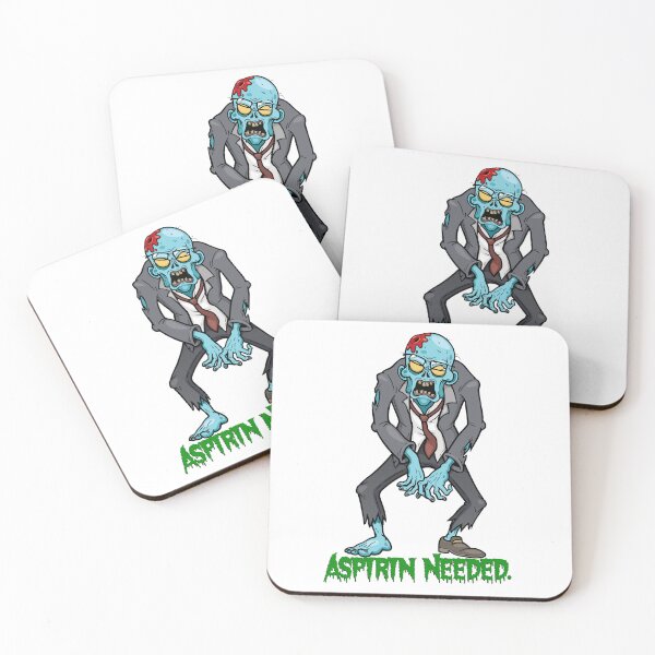 Item preview, Zombie shot to the head needing Aspirin. designed and sold by GEEZER.
