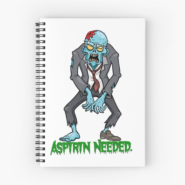 Item preview, Zombie shot to the head needing Aspirin. designed and sold by GEEZER.