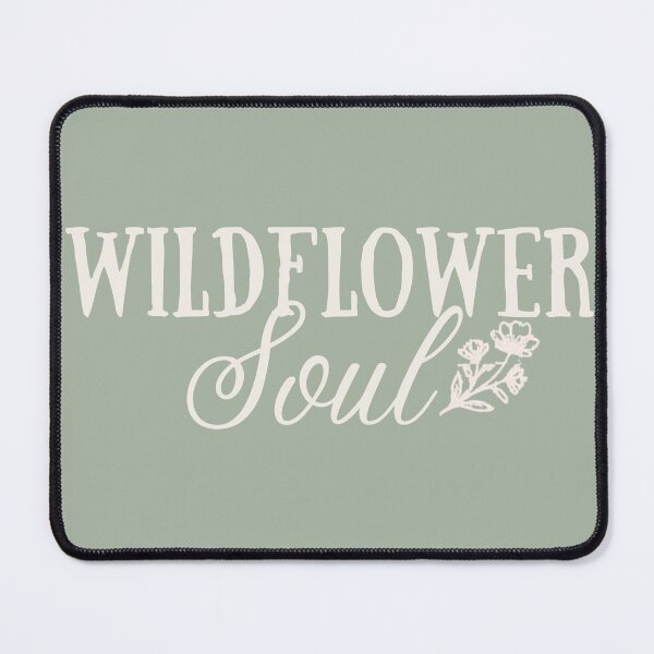 Item preview, Wildflower Soul Boho Typography T-Shirt designed and sold by WearTheVibe Store.
