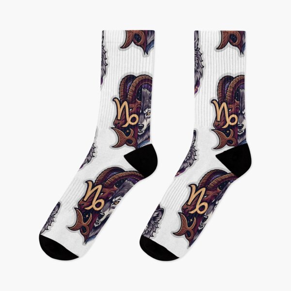 Item preview, Capricorn Symbol Wolf Split Design designed and sold by Zodiac Celestial Art.