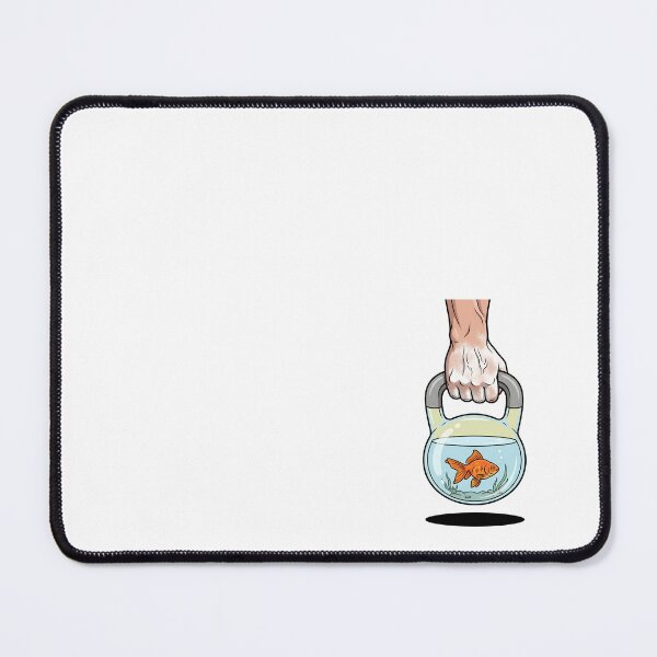 Item preview, Goldfish In Glass Kettlebell Fishbowl Workout designed and sold by Rare By Hero.