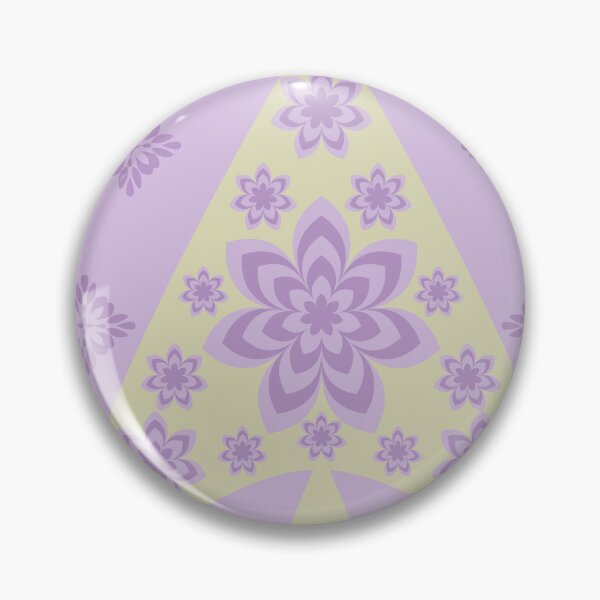 Item preview, Retro Lavender Floral Seamless Pattern with Scandinavian Folk Flower Motif, Decorative Vector Background designed and sold by Ei-Ei.