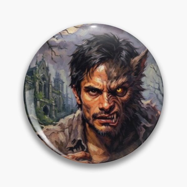 Item preview, Werewolf By Night Horror Fine Art Tribute designed and sold by Art's Diner.