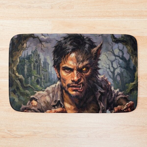 Item preview, Werewolf By Night Horror Fine Art Tribute designed and sold by Art's Diner.