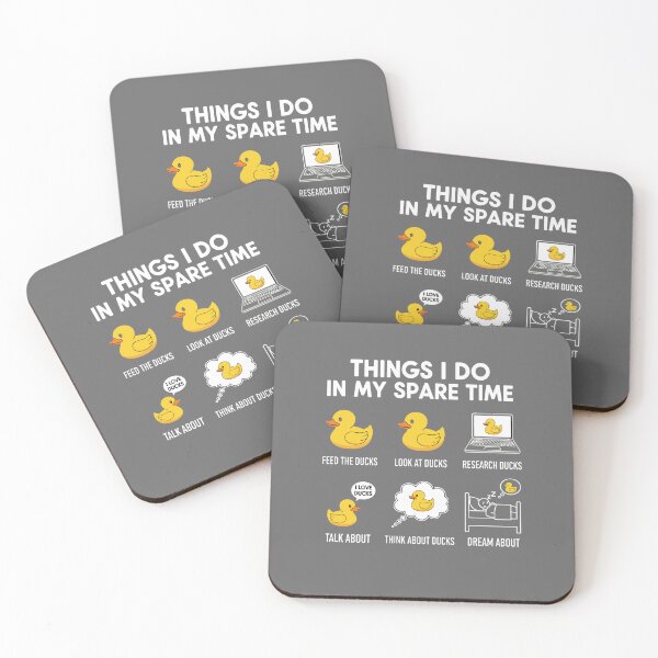 Item preview, Things I Do In My Spare Time Duck Lover Waterfowl Enthusiast designed and sold by SofiBlair.