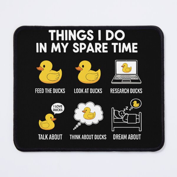 Item preview, Things I Do In My Spare Time Duck Lover Waterfowl Enthusiast designed and sold by SofiBlair.