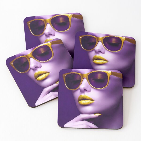 Item preview, Velvet Gold: Pop Art Portrait designed and sold by abanoubnabil.
