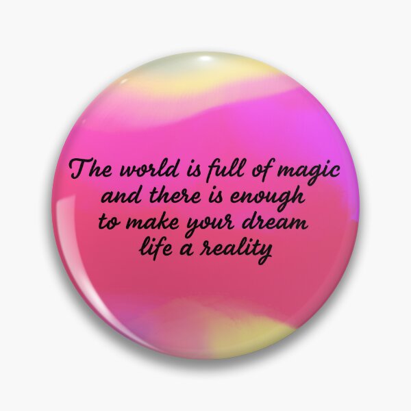 Item preview, World is full of magic  designed and sold by diamondqueenmindset.