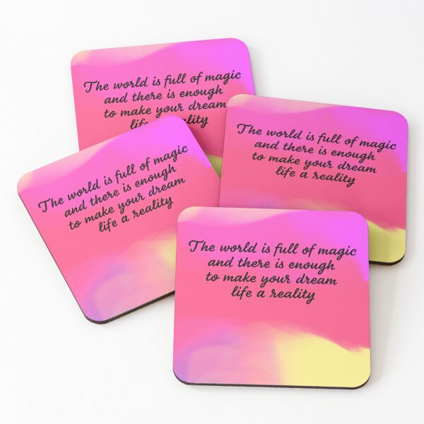 Item preview, World is full of magic  designed and sold by diamondqueenmindset.