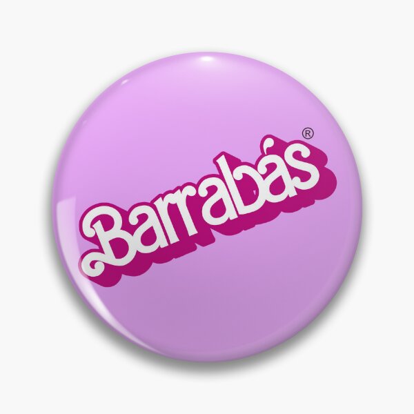 Item preview, Barabbas | Funny Retro Pink Typography | Demon Humor Design designed and sold by mrdelman.