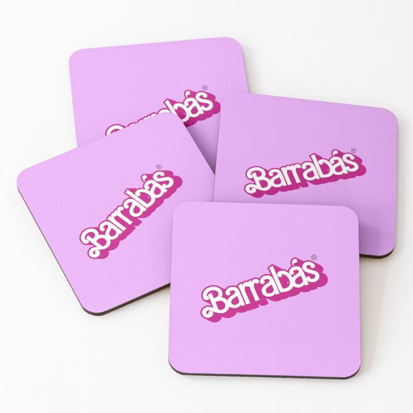Item preview, Barabbas | Funny Retro Pink Typography | Demon Humor Design designed and sold by mrdelman.