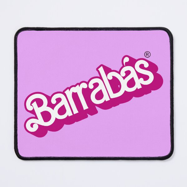 Item preview, Barabbas | Funny Retro Pink Typography | Demon Humor Design designed and sold by mrdelman.