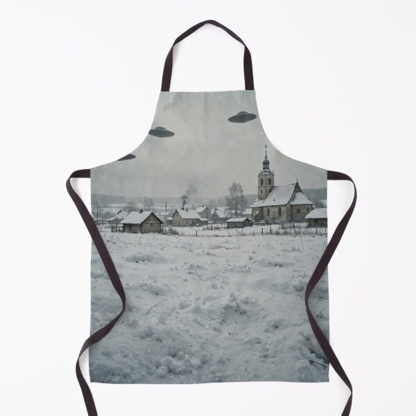 Item preview, Vintage Winter Village UFO Invasion designed and sold by Late Theory.