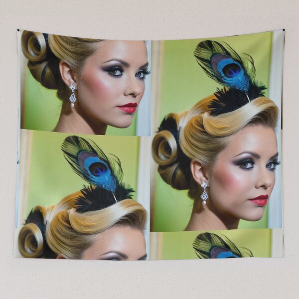 Item preview, Beauty - Glamorous Woman of the 1940s, Vintage Photographic Style designed and sold by Beat-It.