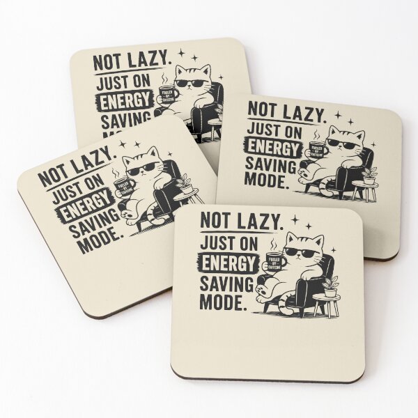 Item preview, Not Lazy Just on Energy designed and sold by SignumShop.