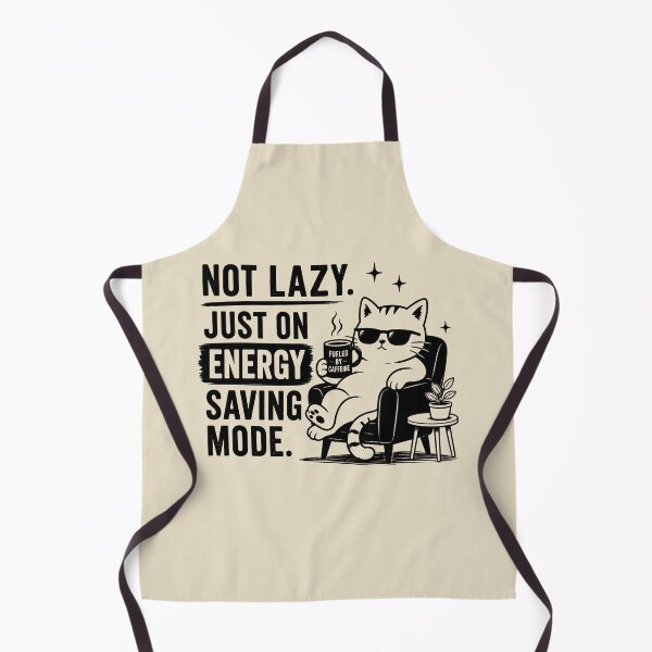 Item preview, Not Lazy Just on Energy designed and sold by SignumShop.