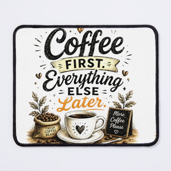 Item preview, Coffee First. Everything Else Later. | Funny Coffee Lover Vintage Design designed and sold by SlanPOD.