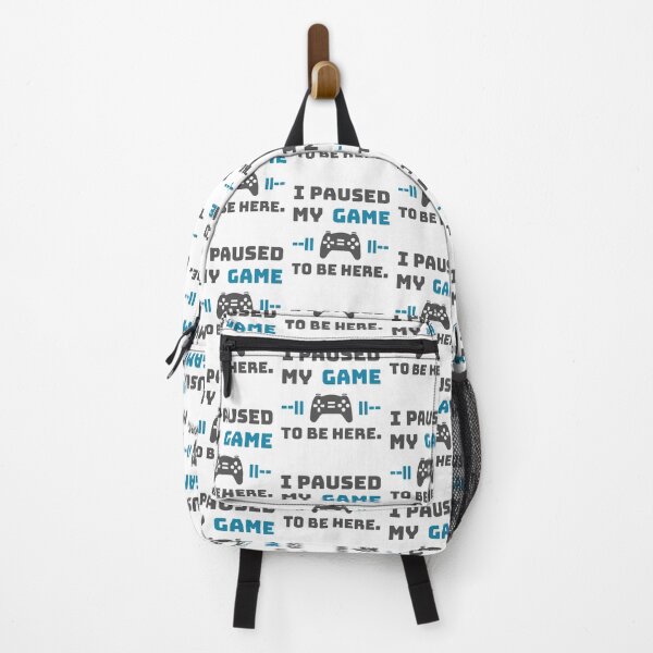 Item preview, I Paused My Game To Be Here Funny Gamer Video Game Controller Quote designed and sold by Akkhay.