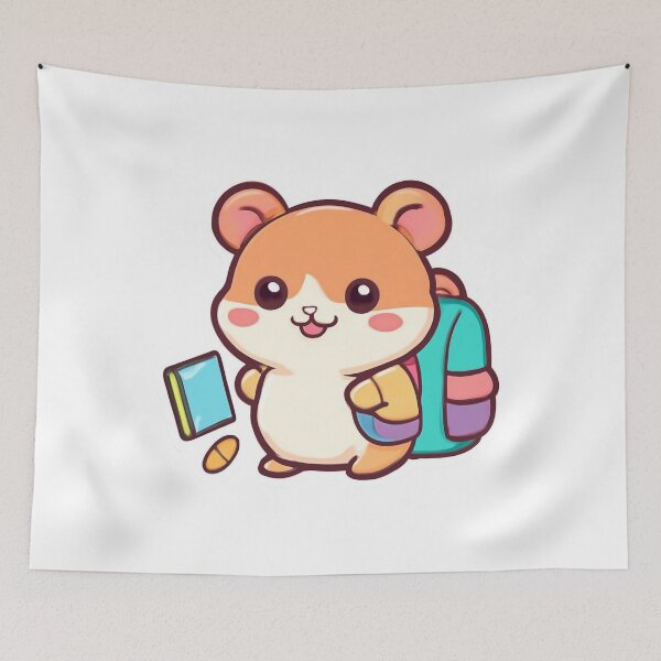Item preview, Happy Hamster Student designed and sold by foryouandyours.
