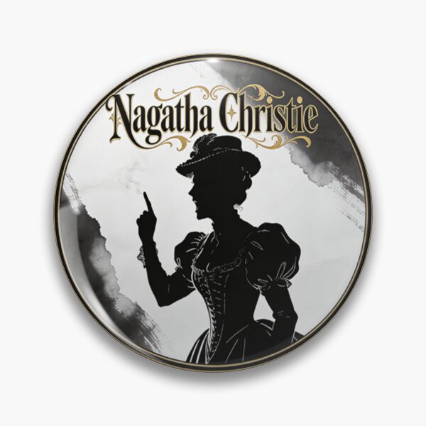 Item preview, Funny Nagatha Christie Agatha Christie Mystery Nagger designed and sold by GaffaDesigns.