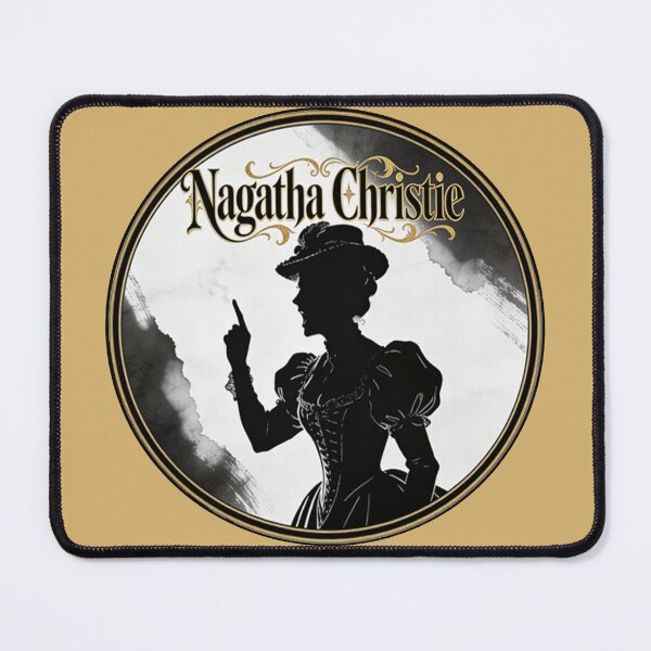 Item preview, Funny Nagatha Christie Agatha Christie Mystery Nagger designed and sold by GaffaDesigns.