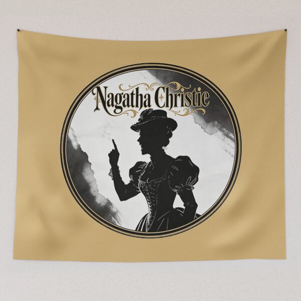 Item preview, Funny Nagatha Christie Agatha Christie Mystery Nagger designed and sold by GaffaDesigns.