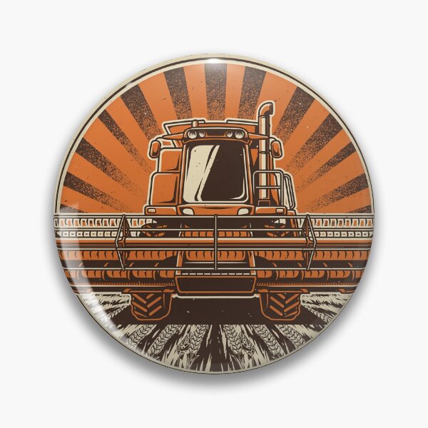 Item preview, Funny Combine Harvester Shirt - Harvesting Crops and Patience designed and sold by Mahilis.