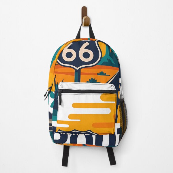 Item preview, Historic Route 66 Travel Souvenir - Classic Car & Desert Road Trip Art designed and sold by OzzFrequency.