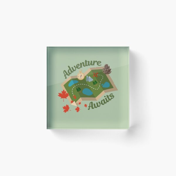 Item preview, Adventure Awaits designed and sold by NoodleBop.
