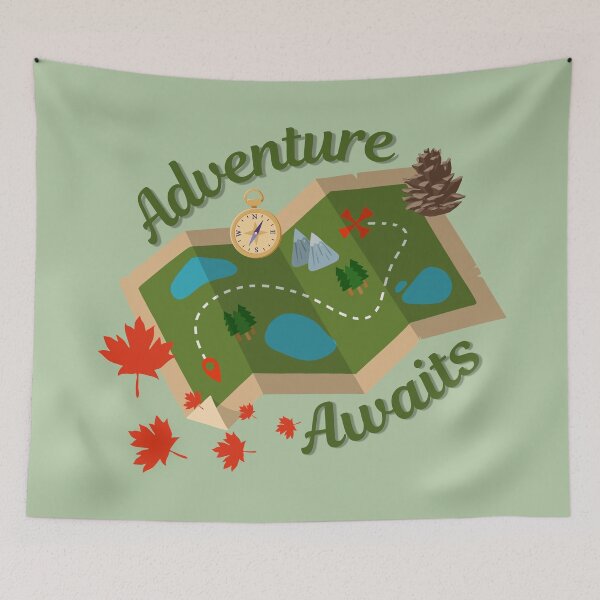 Item preview, Adventure Awaits designed and sold by NoodleBop.