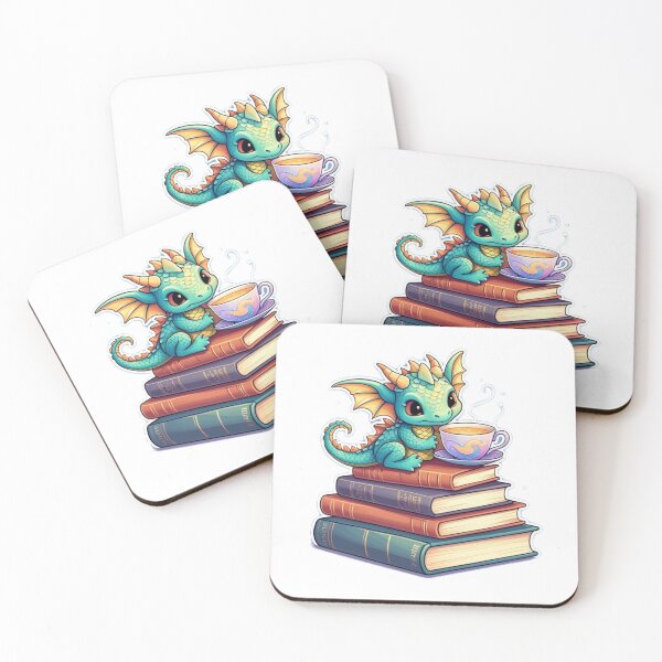 Item preview, Dragon’s Cozy Library designed and sold by Soujji-Designs.