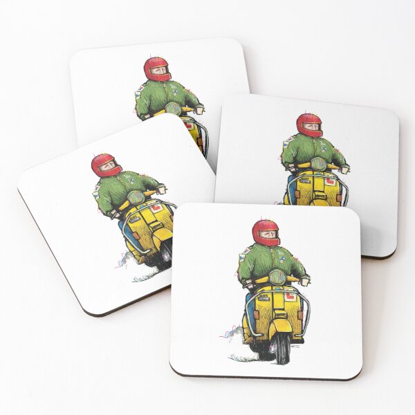 Item preview, Classic Scooter | Retro Scooter Riders | Scooterist, Retro Mod Inspired Art designed and sold by GWARTGB.
