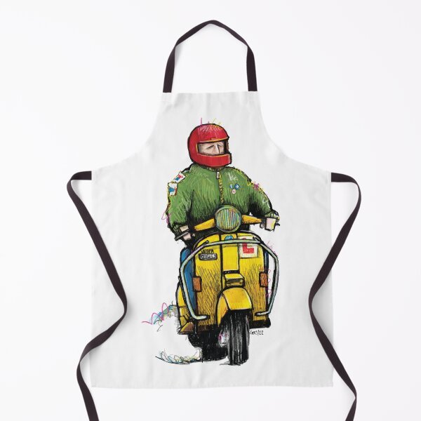 Item preview, Classic Scooter | Retro Scooter Riders | Scooterist, Retro Mod Inspired Art designed and sold by GWARTGB.