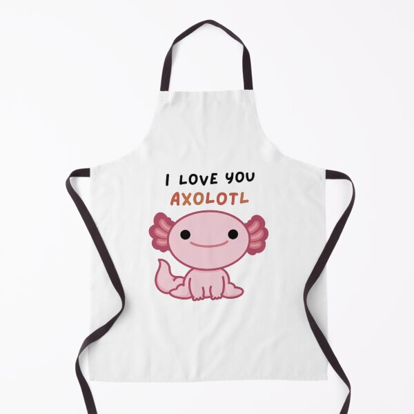 Item preview, I Love You Axolotl Cute Funny Pun designed and sold by Draw-some Doodles.