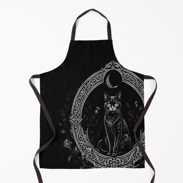 Item preview, Moon Cat Mystical Mushrooms Zodiac designed and sold by truc6424.