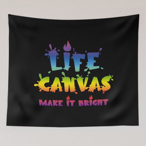 Item preview,  Life Canvas. Make it bright  designed and sold by Pencil & Pixel.