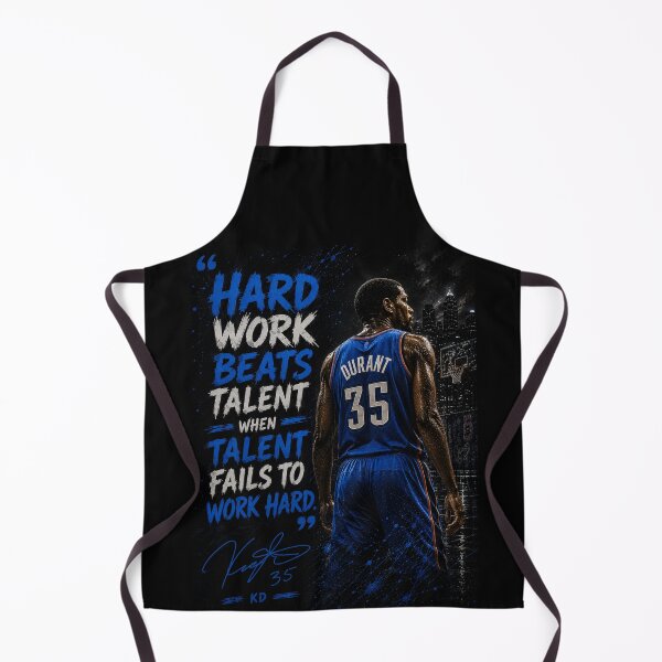 Item preview, “Hard work beats talent when talent fails to work hard.” KD designed and sold by BallerQuotes.