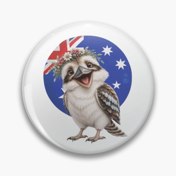 Item preview,  A Little Piece of Australia laughing Kookaburra designed and sold by BRETT'S ART STUDIO.